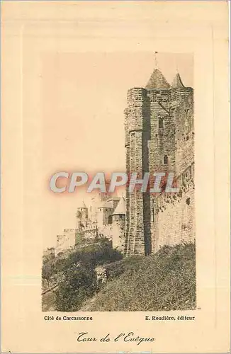Cartes postales Cite de Carcassonne Tour de l'Eveque