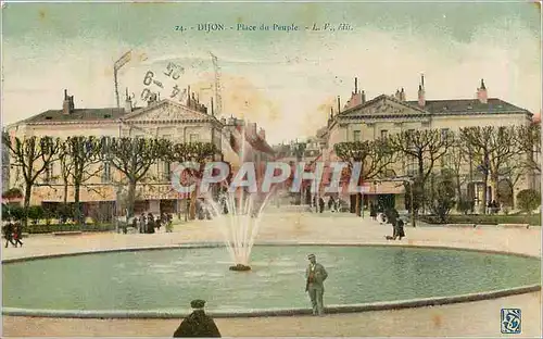 Cartes postales Dijon Place du Peuple