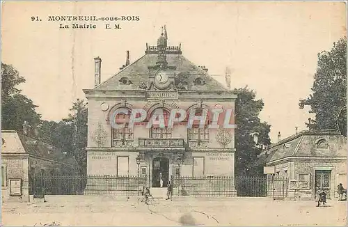 Cartes postales Montreuil sous Bois La Mairie