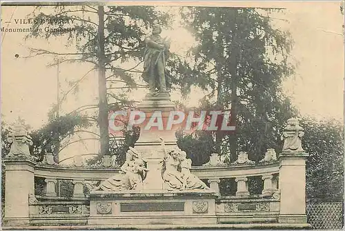 Cartes postales Ville d'Avray Monument de Gambetta