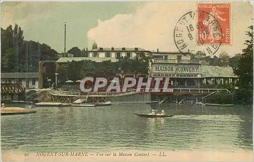 Cartes postales Nogent sur Marne Vue sur la Maison Couvert