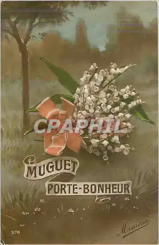 Cartes postales Muguet Porte Bonheur