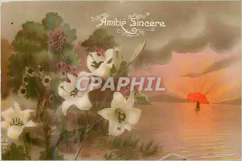 Ansichtskarte AK Amitie Sincere