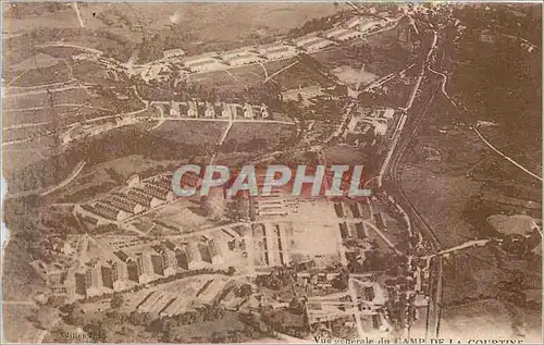Cartes postales Vue generale du Camp de la Courtine Militaria