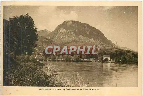 Ansichtskarte AK Grenoble L'Isere la St Eynard et la Dent de Crolles