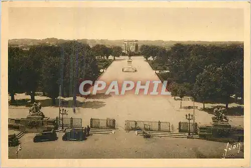 Cartes postales Montpellier Herault Panorama du Peyrou