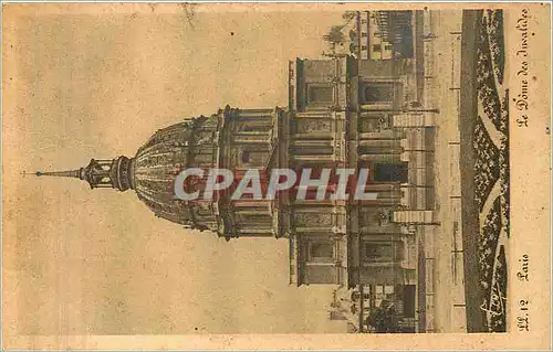 Cartes postales Paris Le Dome des Invalides