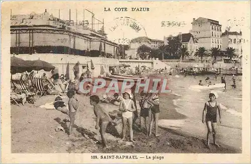 Cartes postales La Cote d'Azur Saint Raphael La Plage