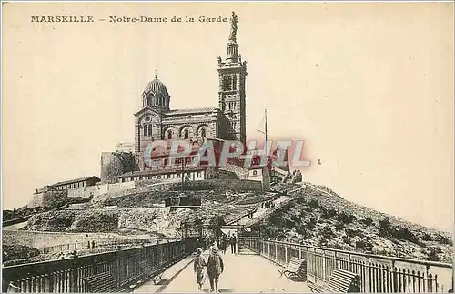 Cartes postales Marseille Notre Dame de la Garde