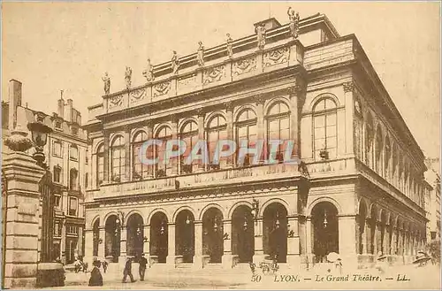 Ansichtskarte AK Lyon Le Grand Theatre