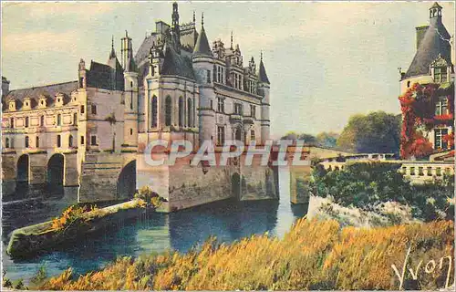 Cartes postales Chateaux de la Loire Chateau de Chenonceaux Facade Nord Est