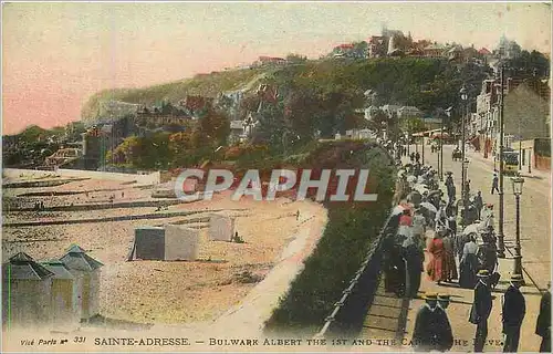 Ansichtskarte AK Sainte Adresse Bulwark Albert the 1st