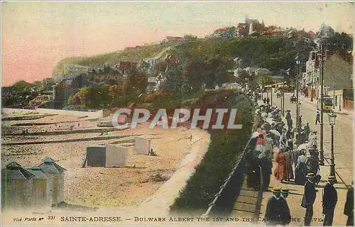 Cartes postales Sainte Adresse Bulwark Albert the 1st