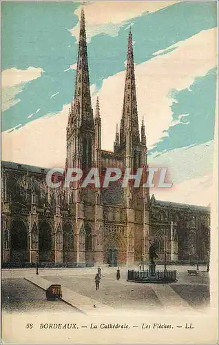 Cartes postales Bordeaux La Cathedrale Les Flecher