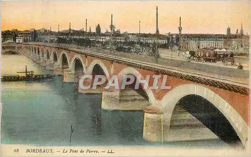 Cartes postales Bordeaux Le Pont de Pierre