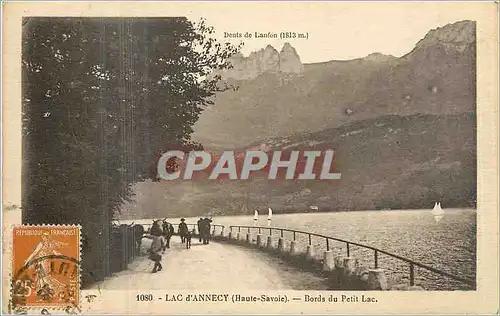 Cartes postales Lac d'Annecy Haute Savoie Bords du Petit Lac