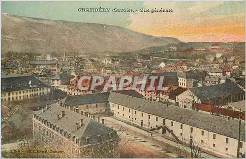 Cartes postales Chambery Savoie Vue generale