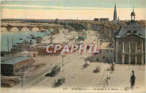 Cartes postales Bordeaux Les Quais de la Bourse