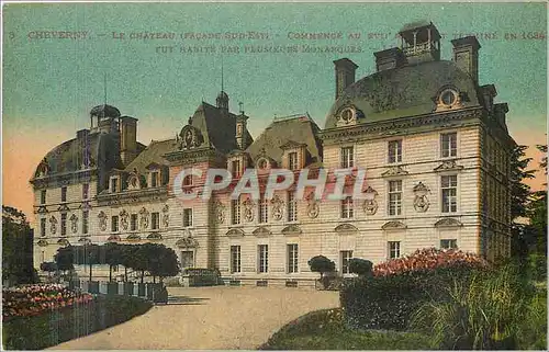 Ansichtskarte AK Cheverny Le Chateau Facade Sud Est