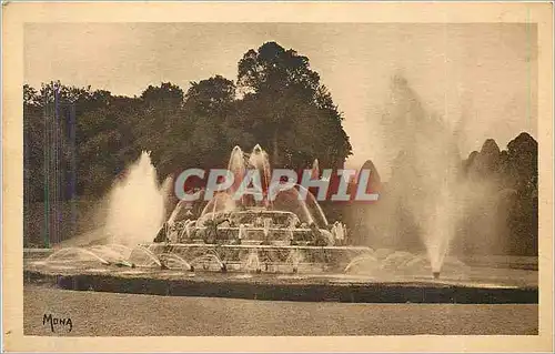 Cartes postales Les Petits Tableaux de Versailles Le Basin de Latone Grandes Eaux