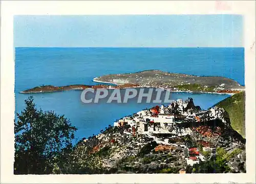 Cartes postales moderne Eze et le Cap Ferrat