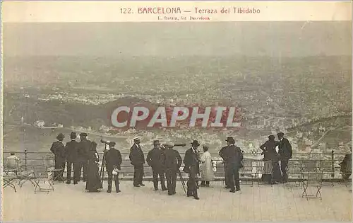 Cartes postales Barcelona Terraza del Tibidabo