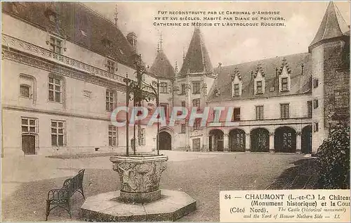 Ansichtskarte AK Chaumont L et C Le Chateau Monument historique Cote Nord