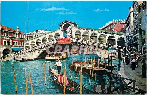 Cartes postales moderne Venezia Le ponte di Rialto