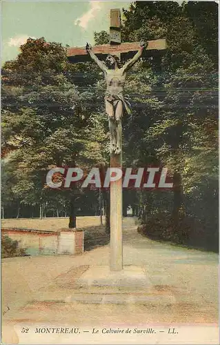 Cartes postales Montereau Le Calvaire de Surville