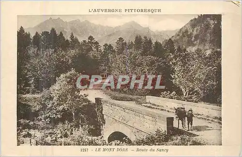 Cartes postales Le Mont Dore Route du Sancy