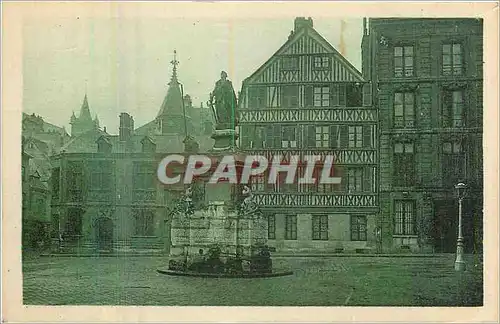 Cartes postales Rouen Place de la Pucelle