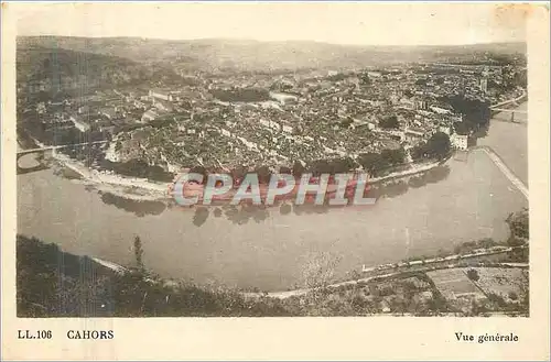 Cartes postales Cahors Vue generale