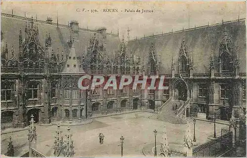 Cartes postales Rouen Palais de Justice