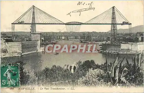 Cartes postales Marseille Le Pont Transbordeur