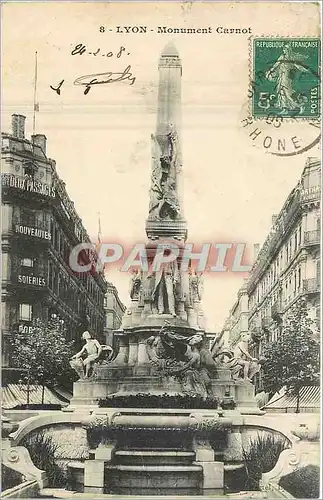 Cartes postales Lyon Monument Carnot