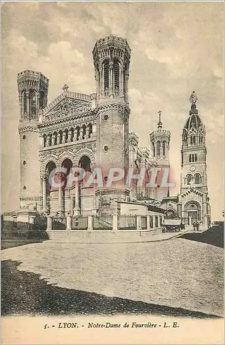 Cartes postales Lyon Notre Dame de Fourviere