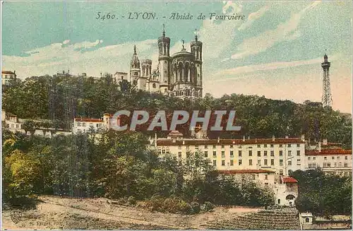 Cartes postales Lyon Abside de Fourviere