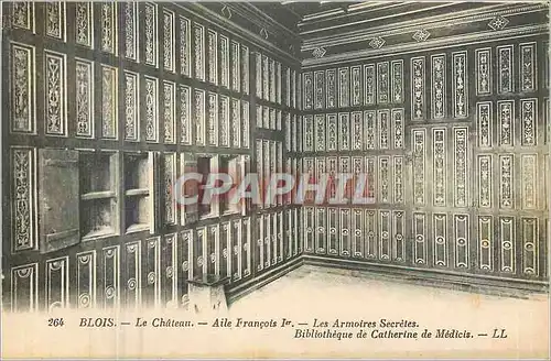 Ansichtskarte AK Blois Le Chateau Aile Francois Les Armoires Secretes