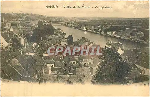 Cartes postales Namur Vallee de la Meuse Vue generale