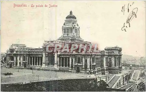 Cartes postales Bruxelles Le Palais de Justice