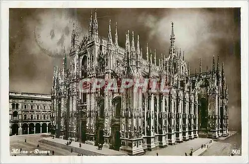 Cartes postales Milano Duomo