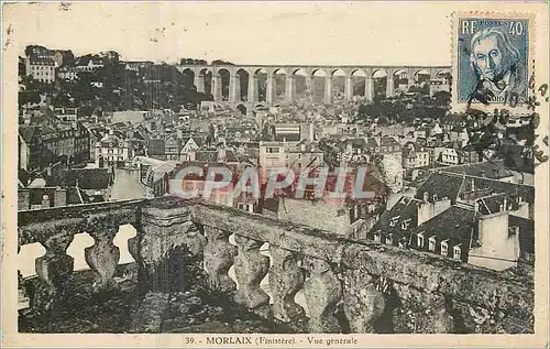 Ansichtskarte AK Morlaix Finistere Vue generale