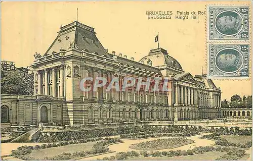 Cartes postales Bruxelles Palais du Roi