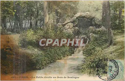 Cartes postales Paris La Petite Grotte au Bois de Boulogne