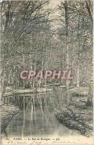 Cartes postales Paris Le Bois de Boulogne