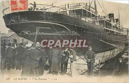 Cartes postales Le Havre La Provence Bateau