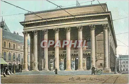 Ansichtskarte AK Dijon Le Theatre