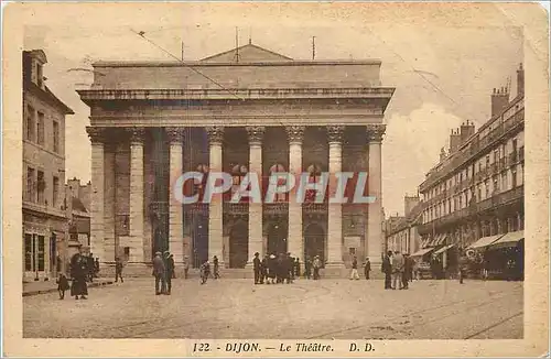 Ansichtskarte AK Dijon Le Theatre