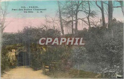 Cartes postales Paris Parc des Buttes Chaumont Un Site