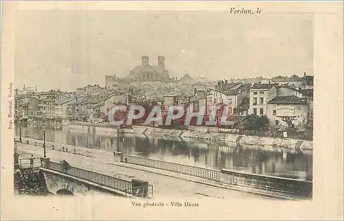 Cartes postales Verdun Vue generale Ville Haute